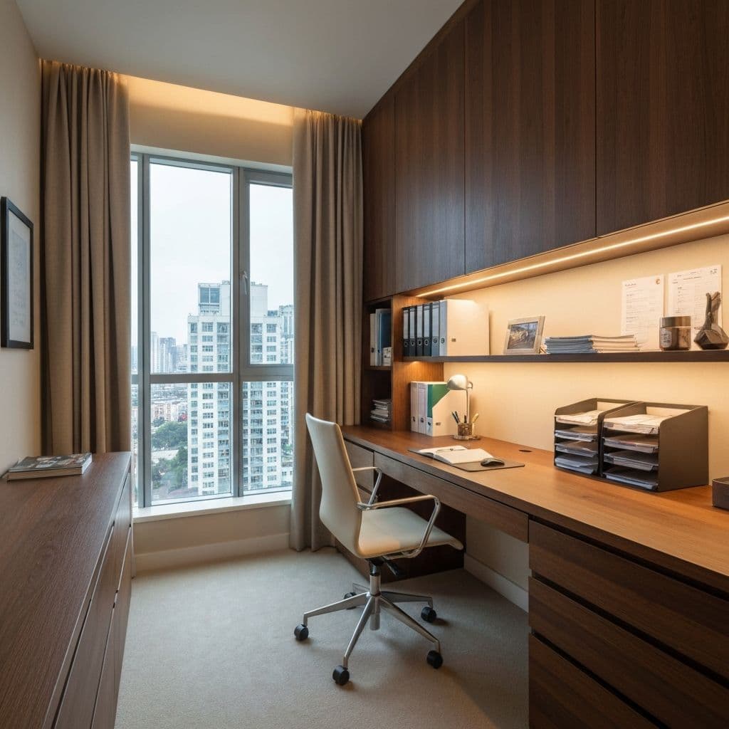 Home Offices Built Into the Plans