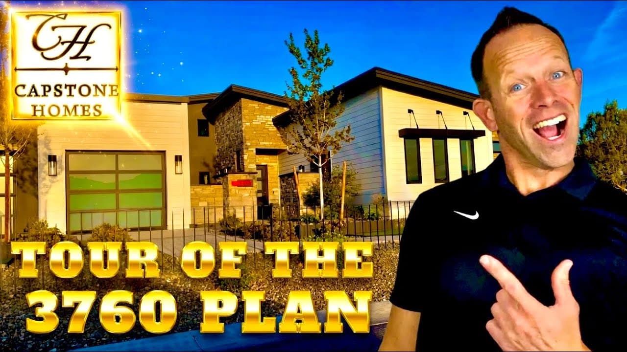 3760 Plan Capstone Home Tour | Luxury Home Tour Prescott Valley AZ