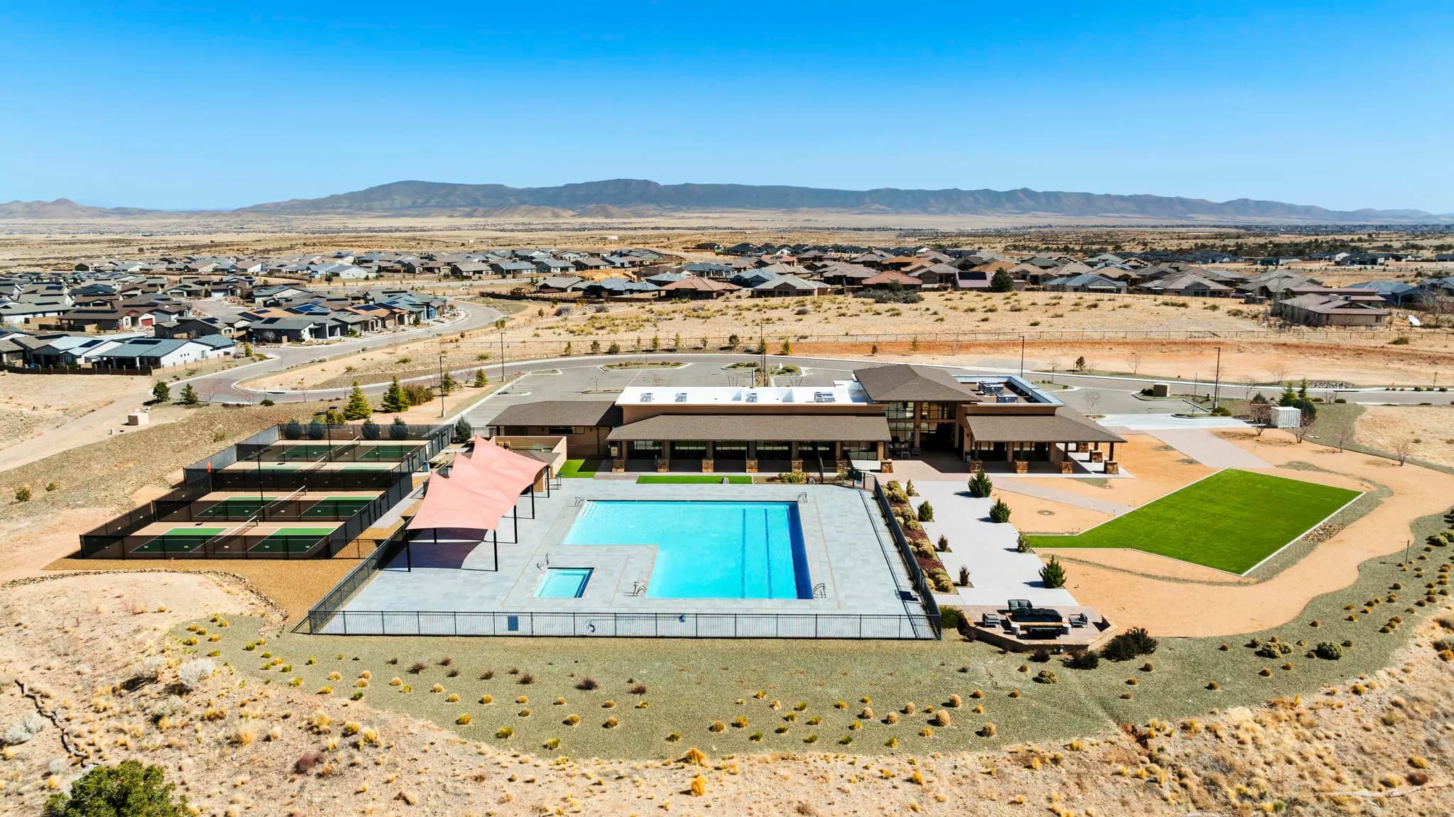 Prescott Arizona aerial view of Granite Dells