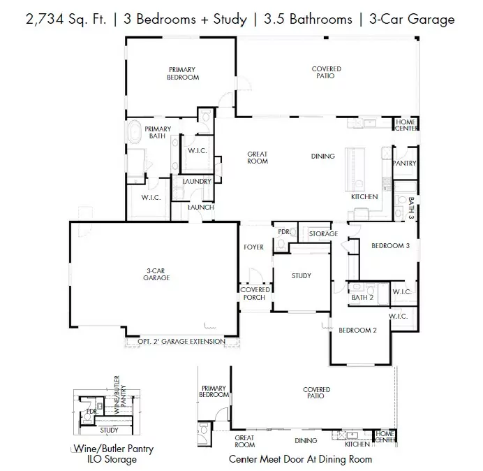 Plan 2734 floor plan