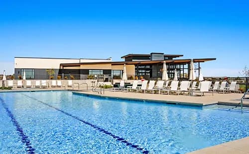 Community pool and amenities